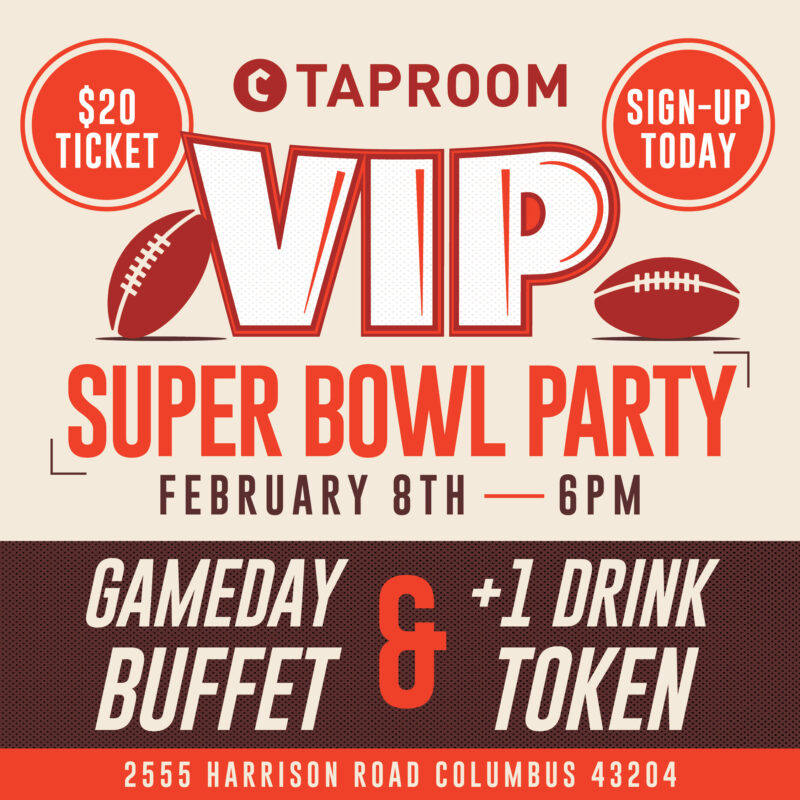 Superbowl Party at the Taproom